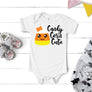 Candy Corn Cutie Girl Onesie