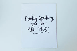 Poster - Frankly Speaking
