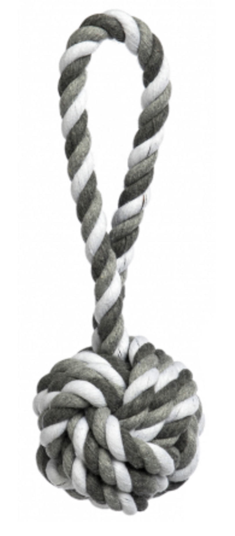 Dog Toy - Celtic Knot Grey Small