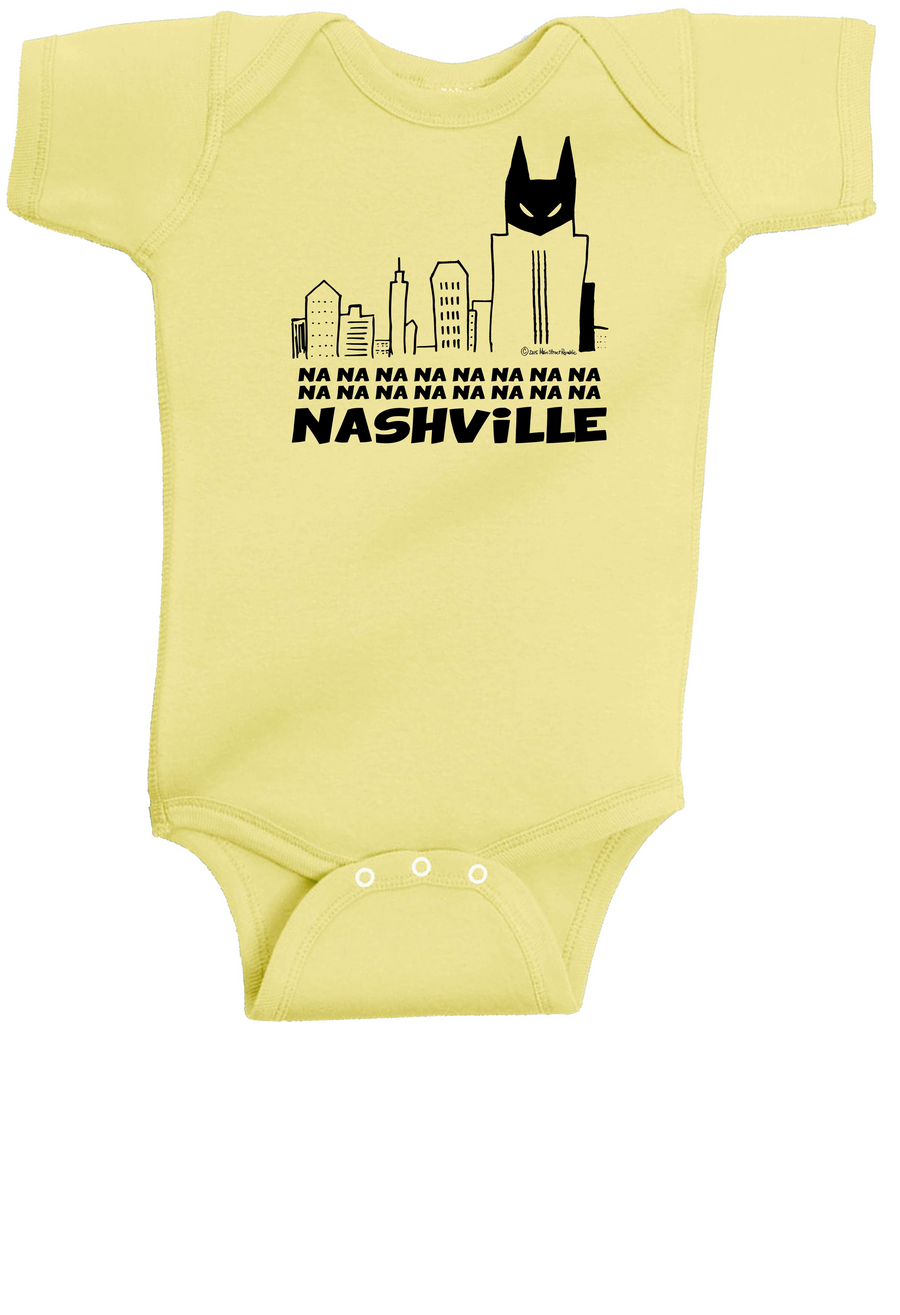 Na-Na-Na-Na Nashville INFANT - Yellow Onesie