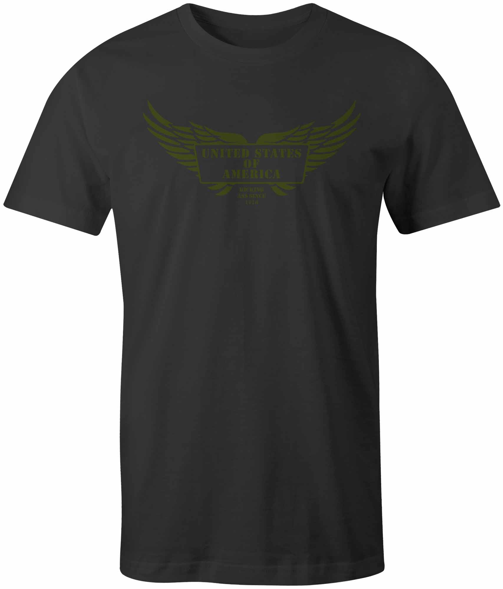 USA Kicking Ass T-Shirt – Screened Threads