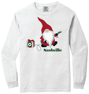 Nashville Christmas Gnome T-Shirt