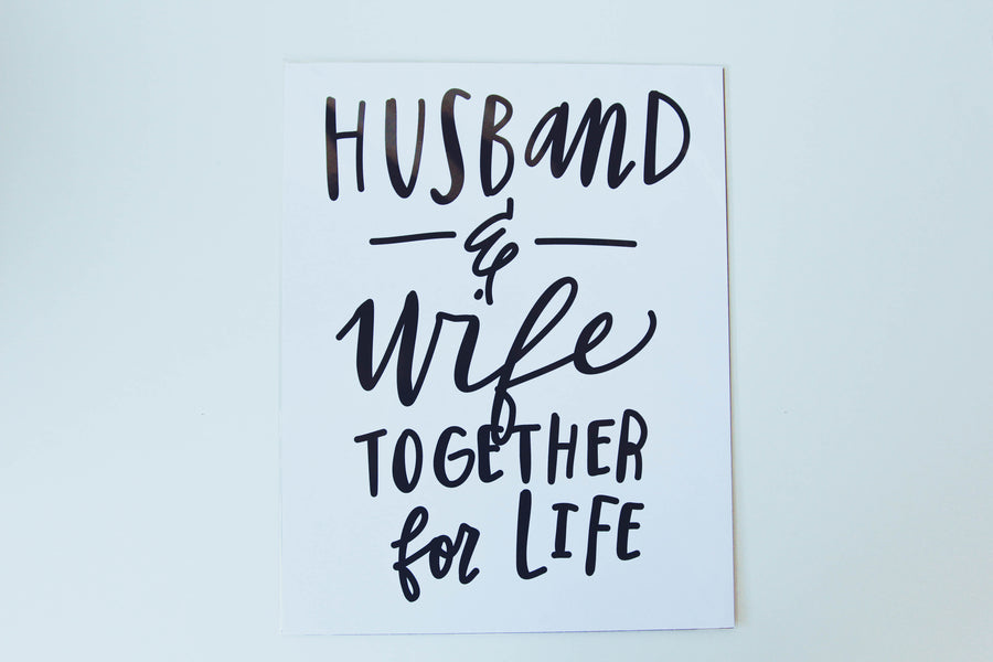 Poster - Husband & Wife