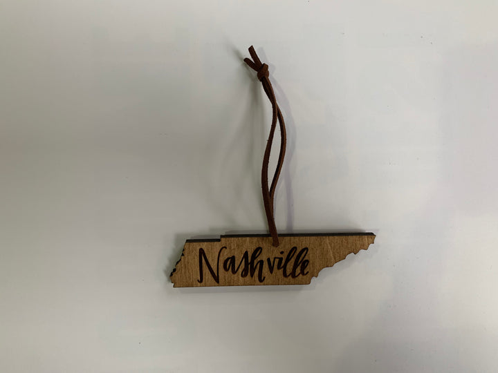 Christmas Ornament - Tennessee Wooden State