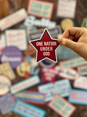 Stickers - One Nation Under God