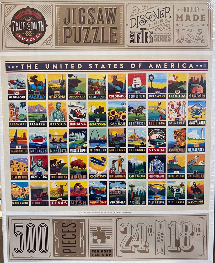 Puzzle - The United States Of America