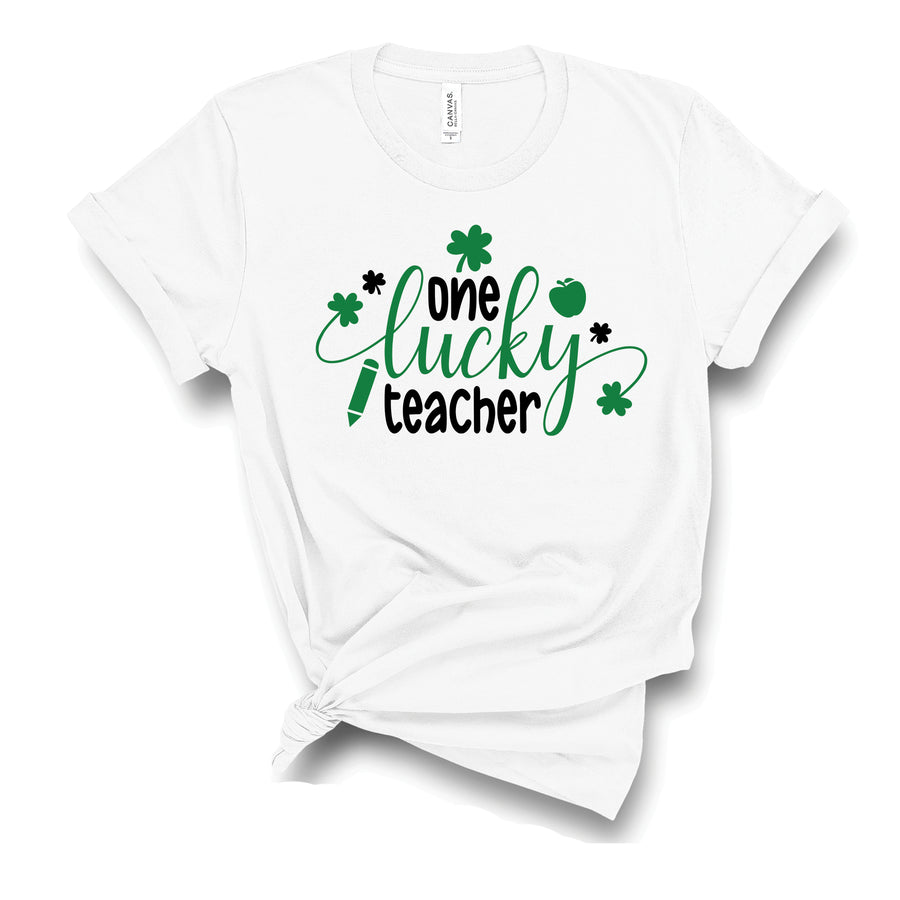 One Lucky Teacher Me T-Shirt